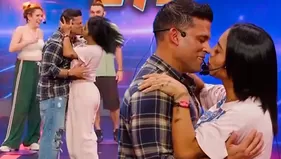 Dayanita besó a Christian Domínguez en reto de improvisación