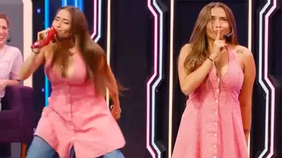 Lucianeka se enfrentó en batalla de "farmear aura". | Fuente: América Televisión