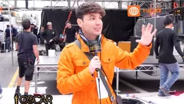 	<p>Bruno Pinasco en la alfombra roja de los premios Oscar.</p>