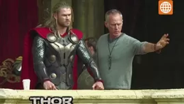 	<p>Mira el detr&aacute;s de c&aacute;maras de &#039;Thor: un mundo oscuro&#039;.</p>