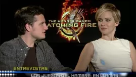 	<p>Entrevista a Jennifer Lawrence y Josh Hutcherson.</p>
