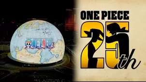 One Piece celebra 25 años con video recopilatorio y este increíble homenaje en Las Vegas Sphere