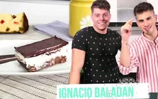 Ignacio Baladán prepara panetón helado con Fer Vazquez de Rombai - Noticias de helados