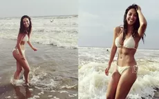 Instagram: Andrea Luna disfrutó de un "delicioso" fin de semana en la playa - Noticias de laly-goyzueta