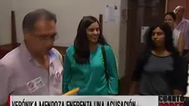 	<p>&iquest;Ver&oacute;nika Mendoza se someter&aacute; a las pruebas grafot&eacute;cnicas? Video: Cuarto Poder</p>