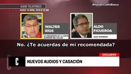 	<p>Nuevos audios entre Walter Ríos y Aldo Figueroa. Foto: Cuarto Poder</p>