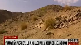 Ate Vitarte: Huaycán Verde, una millonaria obra en abandono