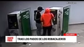 	<p>Tras los pasos de los robacajeros. Foto: Cuarto Poder</p>