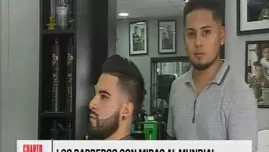 	<p>Barberos están de moda en el Perú. Video: América TV</p>