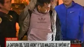 La captura del 'Loco Aroni' y 'Los Malditos de Bayóvar II'