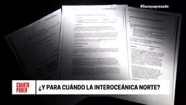 	<p>Caso Alejandro Toledo: documentos revelarían pagos de coimas en <span class="caps">IIRSA</span> Norte. Foto: Cuarto Poder</p>