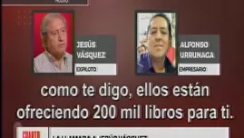 	<p>Caso Joaquín Ramírez: informante de la <span class="caps">DEA</span> denuncia intento de soborno. Video: América TV</p>