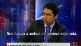 	<p>José Miguel Castro, exgerente de la <span class="caps">MML</span>. Video: América TV</p>