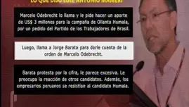 	<p>Caso Odebrecht. Video: América TV</p>