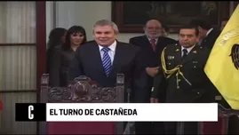 	<p>Castañeda Lossio: <span class="caps">OAS</span> entregó US$ 100 mil para su campaña municipal, según Pinheiro. Foto: Cuarto Poder</p>