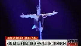 	<p>Circo del Sol. Foto: Captura de TV</p>