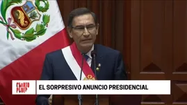 	<p>Las claves del sorpresivo mensaje del presidente Martín Vizcarra. Foto: captura</p>