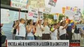 	<p>Crisis en Venezuela. Video: América TV</p>