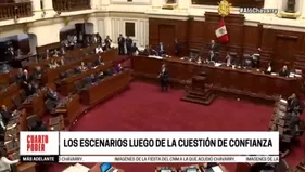 Cuestión de confianza: posibles escenarios luego que el Ejecutivo la presente al Congreso