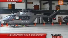 Cuestionan la compra de cuatro helicópteros para la seguridad ciudadana por parte del Ministerio del Interior 