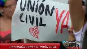 Desunión por la Unión Civil