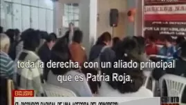 	<p>Peligrosa infiltración: video delator. Video: América TV</p>