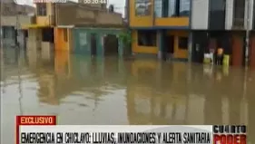 Emergencia en Chiclayo: lluvias, inundaciones y alerta sanitaria