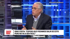 	<p>Entrevista al congresista Gino Costa. Foto: Cuarto Poder</p>