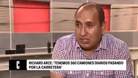 Entrevista al congresista Richard Arce sobre Las Bambas