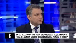 	<p>Entrevista al fiscal superior Rafael Vela, coordinador del Equipo Especial Lava Jato. Foto: captura</p>