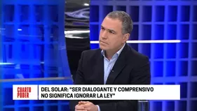 Entrevista al presidente del Consejo de Ministros, Salvador del Solar