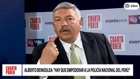 Entrevista a Alberto Beingolea, candidato a la alcaldía de Lima por el PPC