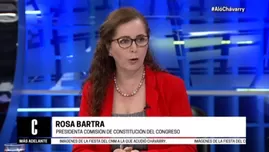 	<p>Entrevista a la congresista de Fuerza Popular, Rosa Bartra. Foto: Captura</p>