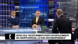 	<p>Entrevista a fiscales del Equipo Especial Lava Jato, Rafael Vela y José Domingo Pérez. Foto: Cuarto Poder</p>