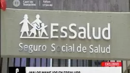 	<p>EsSalud denunció a funcionarios por delitos de colusión y malversación. Video: América TV</p>