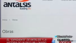El 'expediente' de Antalsis y la historia de un pago millonario