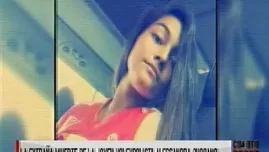 	<p>Alessandra Chocano, difunta voleibolista peruana. Video: América TV</p>