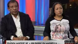 	<p>Familiares de soldados ahogados exigen justicia. Video: América TV</p>