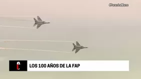 FAP hizo espectacular show en la Costa Verde para conmemorar su aniversario 100