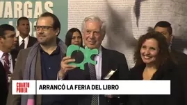 	<p>La Feria del libro de Lima arrancó con Mario Vargas Llosa como invitado de honor. Foto: Cuarto Poder</p>