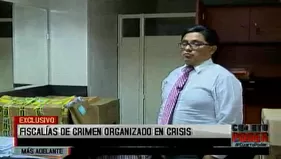 Fiscalías de crimen organizado en crisis