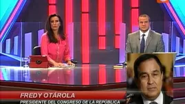 Fredy Otárola: "El caso Urtecho va más allá de la Comisión de Ética"