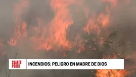 	<p>Incendios en la Amazonía: ¿cómo está la situación en el Perú? Foto: Cuarto Poder</p>