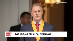 Jorge Muñoz: el balance de sus 45 días de gestión y sus planes para cambiar Lima