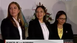 	<p>Julia Príncipe y su salida del Estado. Video: América TV</p>