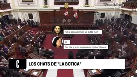 	<p>Keiko Fujimori coordinaba directamente con un grupo de congresistas de la comisi&oacute;n pol&iacute;tica en la bancada a trav&eacute;s de un  chat conocido como &#039;La Botica&#039;. (Foto: Captura/Video: Cuarto Poder)</p>