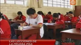 Las lecciones de la prueba Pisa: Perú es el último en comprensión lectora, matemáticas y ciencias