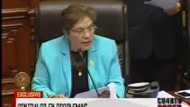 	<p>Luz Salgado responde por denuncia contra contralor. Video: América TV</p>