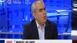 	<p>Manuel Velarde anunció su candidatura a la Alcaldía de Lima. Video: América TV</p>