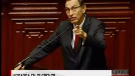 	<p>El ministro Vizcarra fue interpelado en el Congreso. Video: América TV</p>